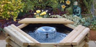 tips for installing a water feature in a garden