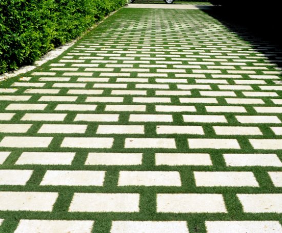 selecting paving material for lawns