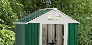 metal sheds for garden